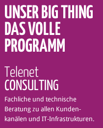 Unser Big Thing - Das volle Programm - Telenet Consulting